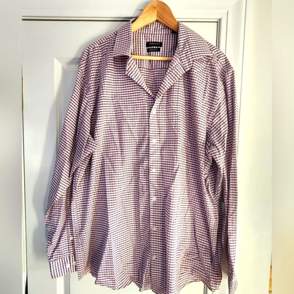 Kenneth Cole regular fit non iron stretch